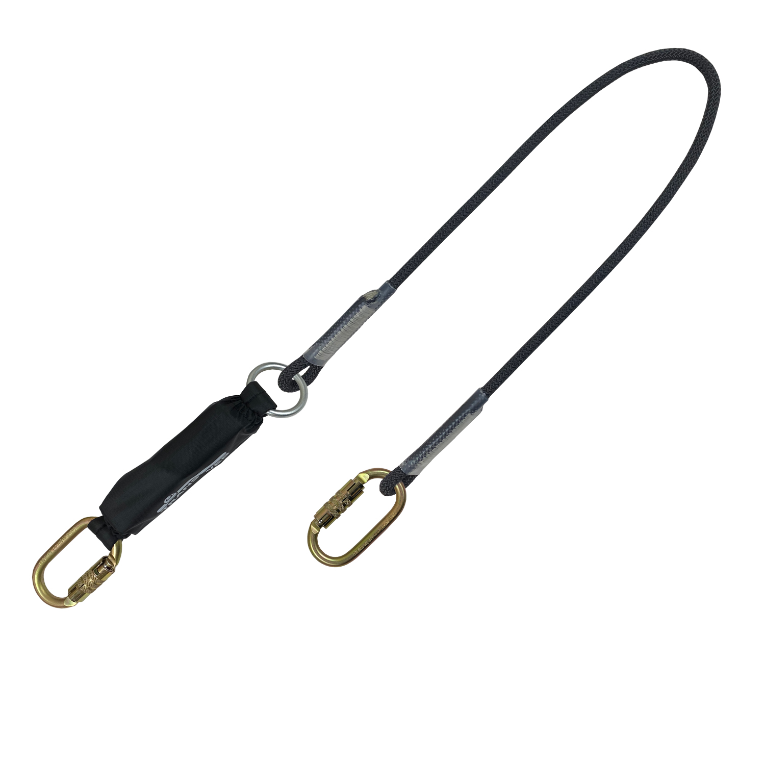 Lite Rope Shock Absorbing Lanyard - Single Leg - Image 2