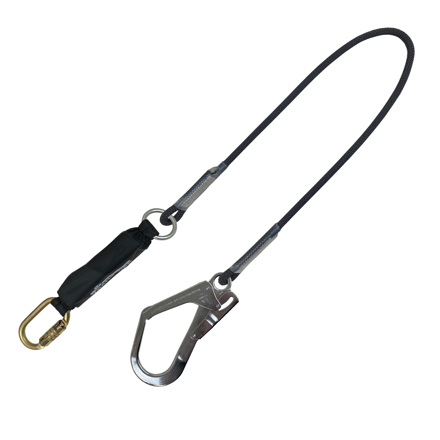 Lite Rope Shock Absorbing Lanyard - Single Leg