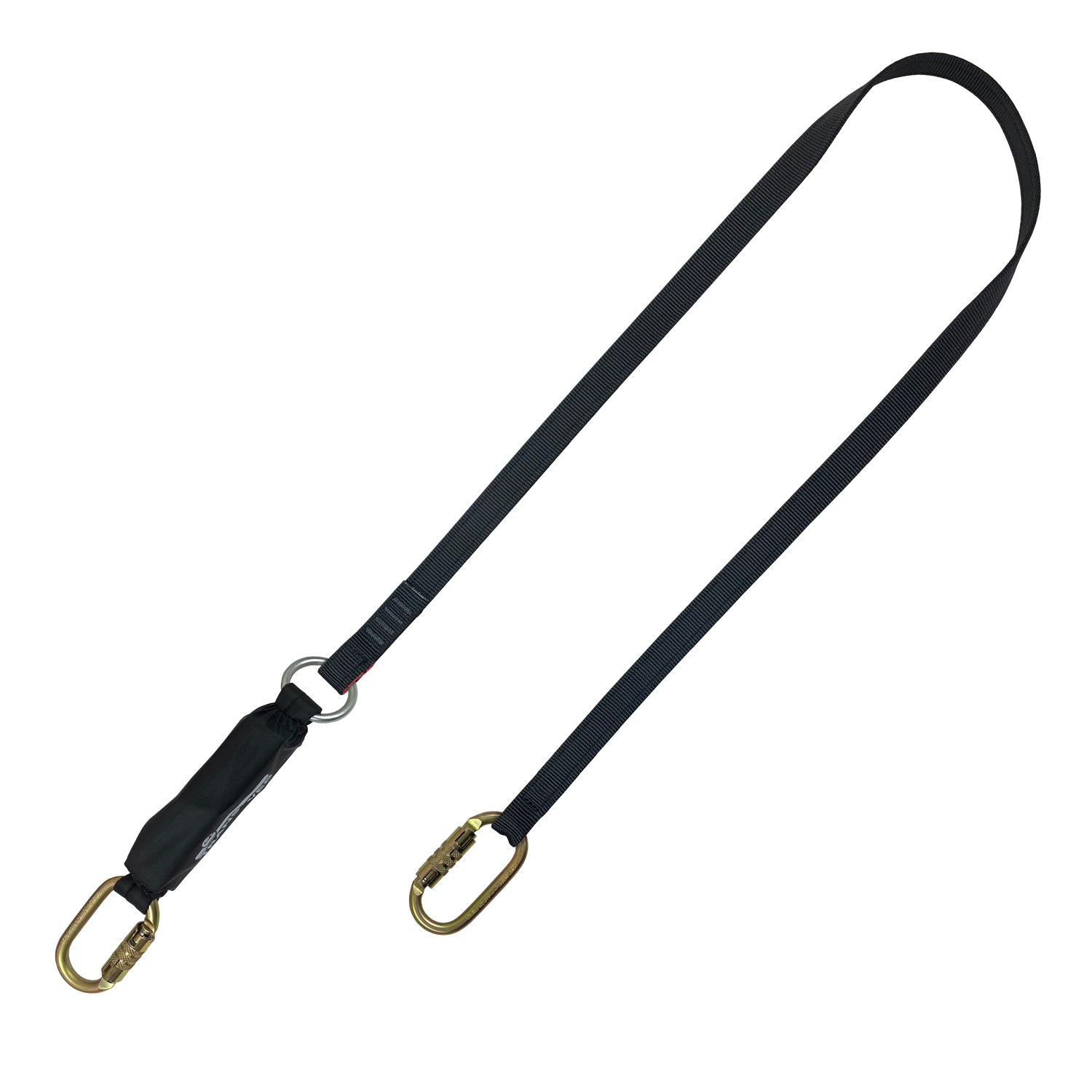 Lite Web Shock Absorbing Lanyard - Single Leg - Image 2